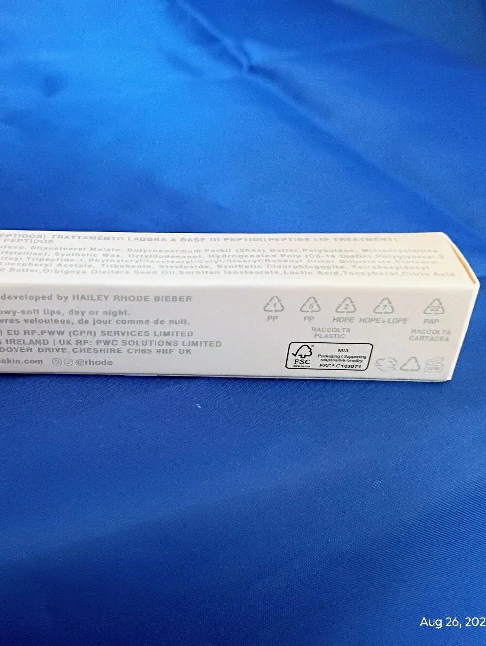 Rhode Peptide Hydrating Lip Gloss & Treatment - Salted Caramel